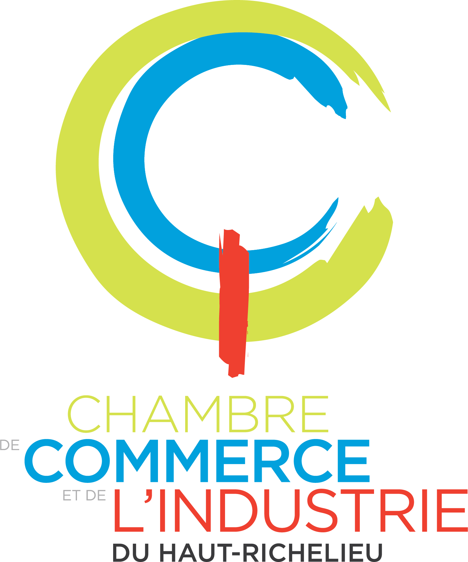 Logo Chambre de commerce et de l'industrie du Haut-Richelieu détouré, en couleurs